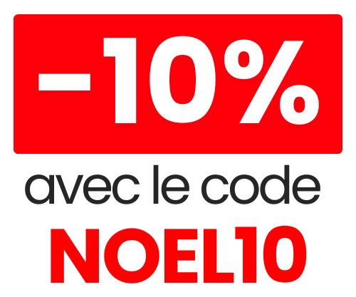 -10% sur votre commande avec le code NOEL10