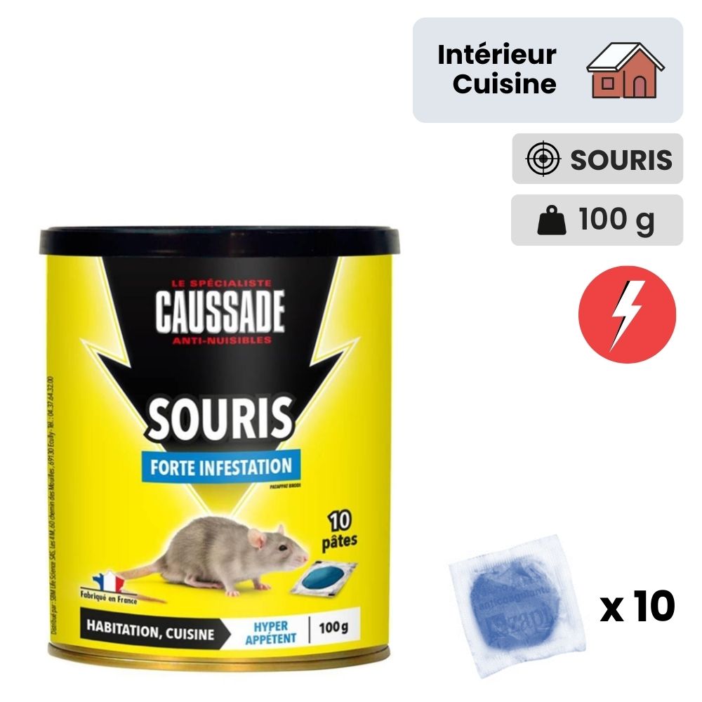 Céréales anti-souris CAUSSADE, 100g
