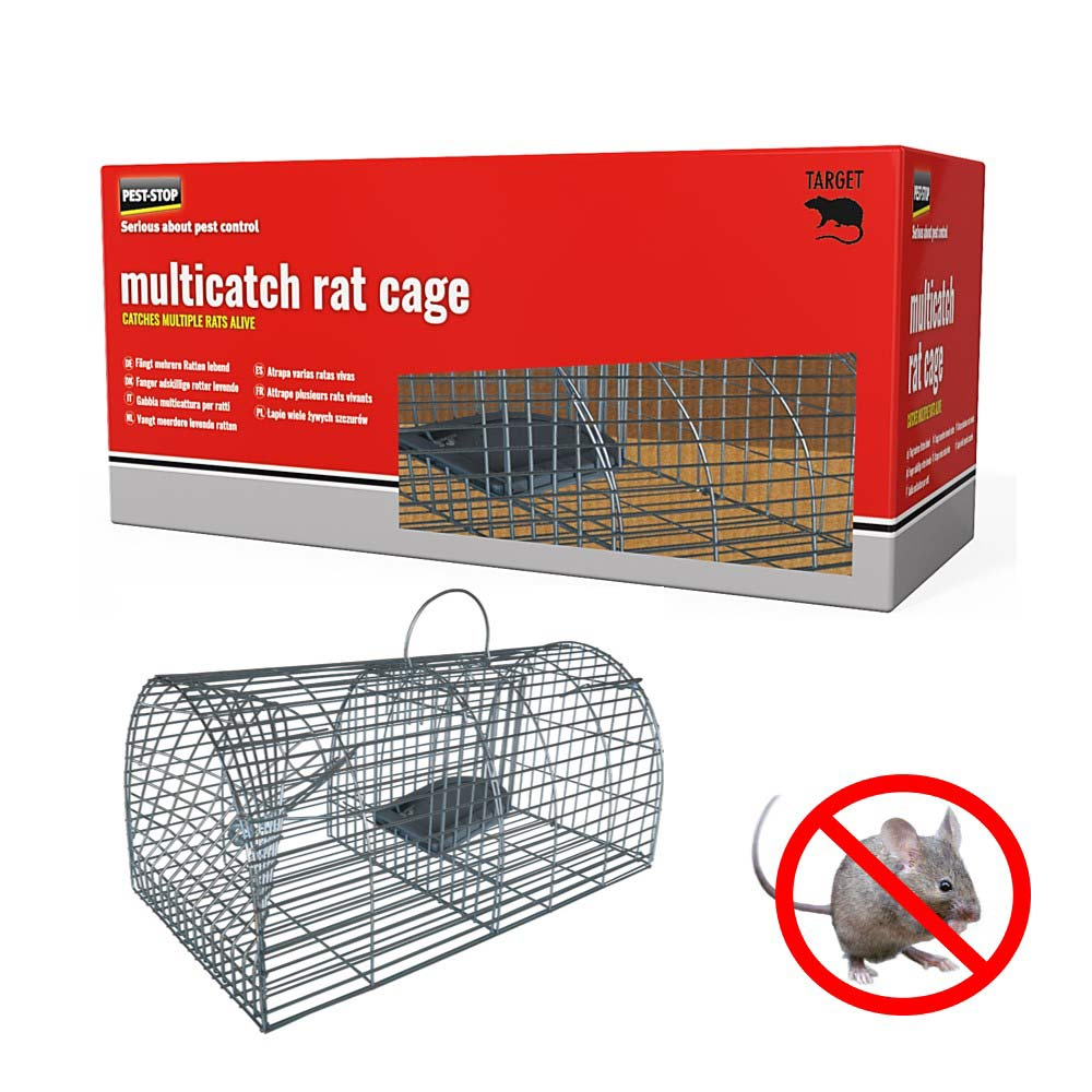 Piège à rats vivants, cage à piège à souris - Pièges sans tuer