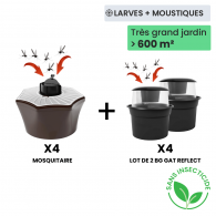 Attrape moustique pack xxl mosquitaire bg gat sans picto