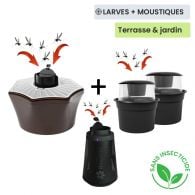 Pack piège moustique extérieur Biogents jardin et terrasse