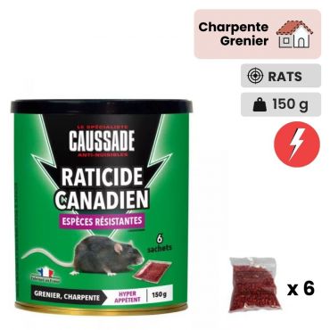 Raticide canadien - céréales CAUSSADE