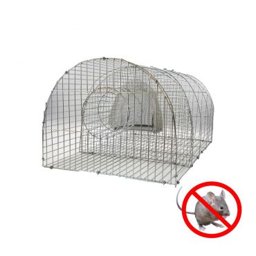 Cage piège à rat double entrée