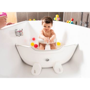 Réducteur et separateur de baignoire pour bébé - BabyDam barriere de bain