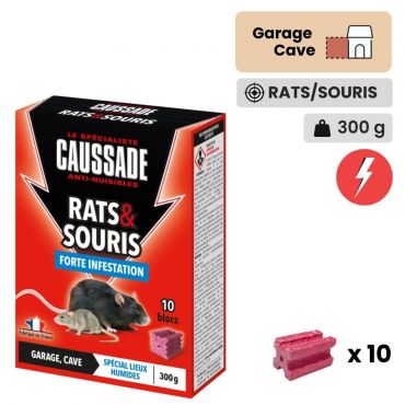 Rats et Souris – Blocs appât