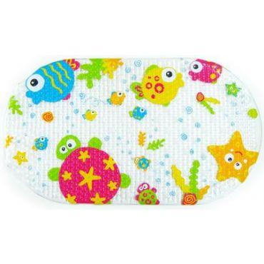 Tapis de bain de bain bébé antidérapant 69x39 cm TIGEX : le tapis de bain à  Prix Carrefour