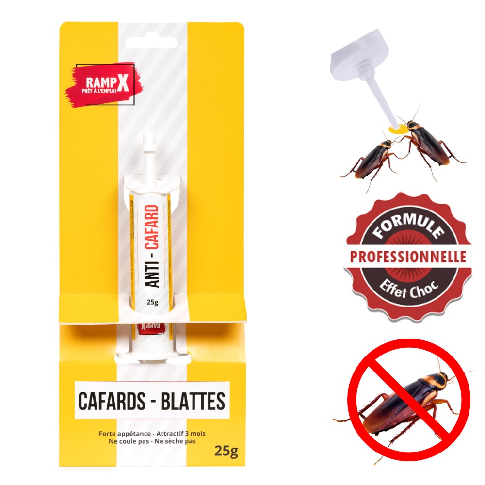 Kit anti cafards et blattes pour traiter 20 m²