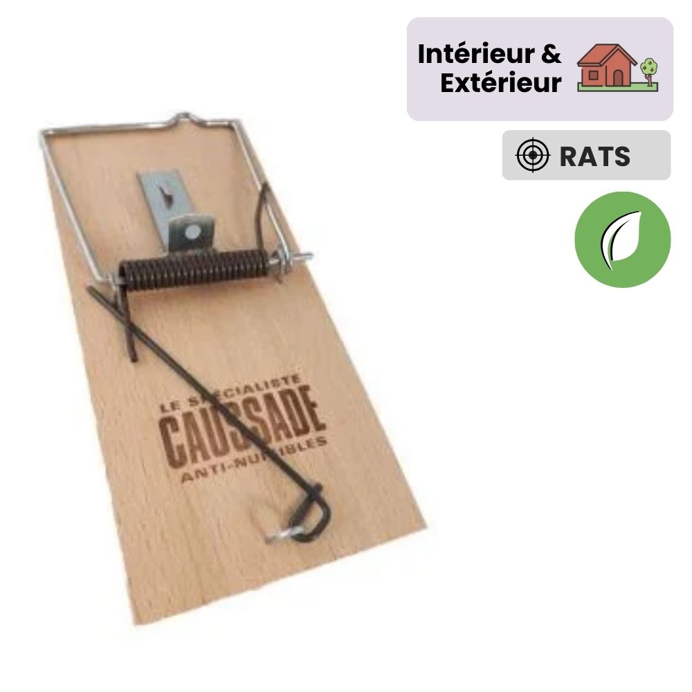 Tapette pour Rats & Lérot taille XXL , made in GERMANY (capture biolog –  ANTIPEST
